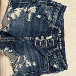Jean shorts worn a few times